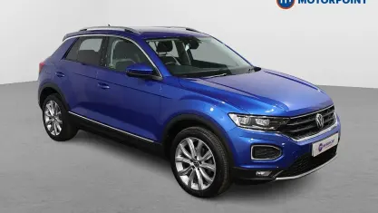 Second-hand VW T-Roc SEL 150 CP (110 kW) 2020 Albastru SUV