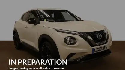 Used Nissan Juke N-Connecta 117 HP (86 kW) 2020 White SUV