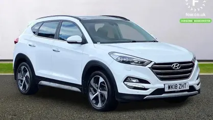 Używany Hyundai Tucson Premium SE 141 KM (103 kW) 2018 Biały SUV