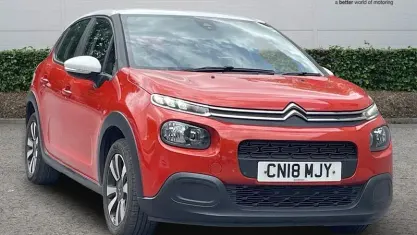 Used Citroën C3 Feel 82 HP (60 kW) 2018 Orange Hatchback