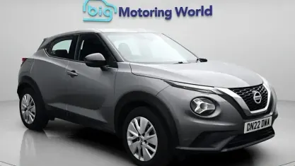 Used Nissan Juke Acenta 114 HP (83 kW) 2022 Grey SUV