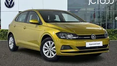 Yellow Used 2018 VW Polo SE Hatchback | £13,539 (Fair price)