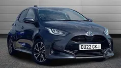 Grey Used 2022 Toyota Yaris Hybrid Design Hatchback | £16,295 (Fair price)