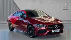 Red Used 2022 Mercedes CLA250e AMG Line Premium Plus Sedan | £26,524 (Fair price)