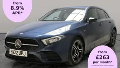 Blue Used 2022 Mercedes A180 Executive Hatchback | £18,700 (Fair price)
