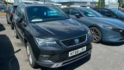 Used Seat Ateca XCELLENCE 150 HP (110 kW) 2019 Black SUV
