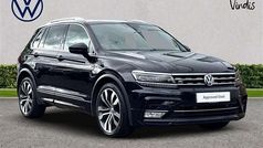 Black Used 2017 VW Tiguan R-line SUV | £15,992 (Fair price)