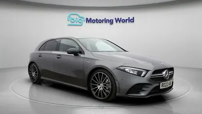Used Mercedes A35 AMG Executive 306 HP (225 kW) 2022 Grey Hatchback