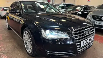 Used Audi A8 250 HP (183 kW) 2013 Black Sedan