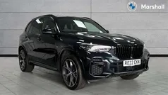 Carbon black Used 2022 BMW X5 M Sport SUV | £43,072 (Fair price)