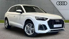 White Used 2021 Audi Q5 S-Line SUV | £29,495 (Fair price)