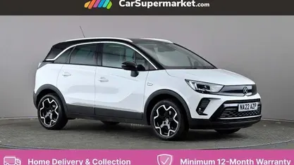Used Vauxhall Crossland Ultimate 120 HP (88 kW) 2022 White SUV