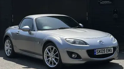 Used Mazda MX5 160 HP (117 kW) 2009 Silver Cabriolet