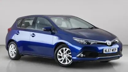 Used Toyota Auris Hybrid Business Edition 136 HP (100 kW) 2017 Blue Hatchback