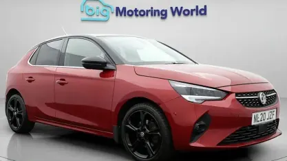 Used Vauxhall Corsa Elite 101 HP (74 kW) 2020 Red Hatchback