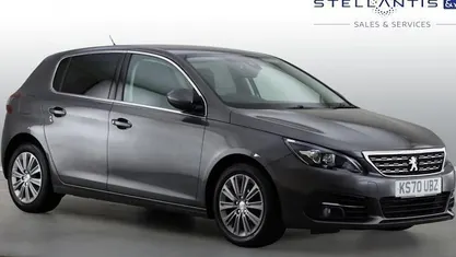 Grey Used 2020 Peugeot 308 Allure Hatchback | £7,875 (Fair price)