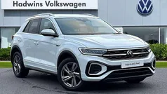 White Used 2022 VW T-Roc R-line SUV | £23,795 (Fair price)