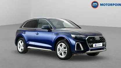 Used Audi Q5 S-Line 299 HP (219 kW) 2023 Blue SUV