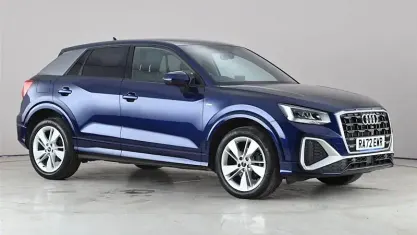 Used Audi Q2 S-Line 150 HP (110 kW) 2023 Blue SUV