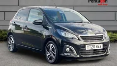 Black Used 2020 Peugeot 108 Allure Hatchback | £7,651 (Fair price)