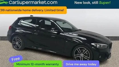Used BMW 118 Efficient Dynamics 150 HP (110 kW) 2019 Black Hatchback