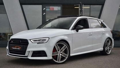 Używany Audi S3 Sportback Black Edition 300 KM (220 kW) 2019 Biały Hatchback