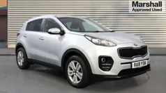Silver Used 2018 Kia Sportage 2 SUV | £10,052 (Fair price)