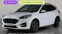 White Used 2021 Ford Kuga ST-Line SUV | £14,694 (Good price)