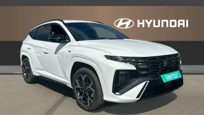 Nowe Hyundai Tucson N Line 239 KM (175 kW) 2025 Biały SUV
