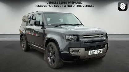 Used Land Rover Defender HSE Dynamic 300 HP (220 kW) 2023 Storm grey SUV