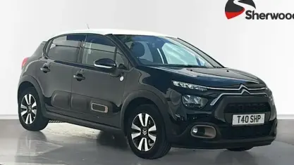 Used Citroën C3 PureTech 83 HP (61 kW) 2022 Black Hatchback