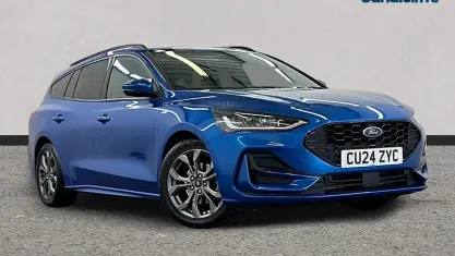 Used Ford Focus ST-Line 155 HP (114 kW) 2023 Blue Estate
