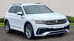 White Used 2023 VW Tiguan R-line Edition SUV | £28,495 (Fair price)