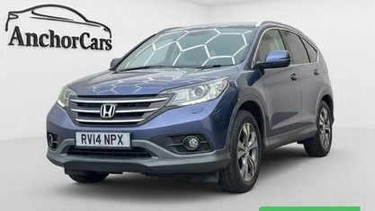 Używany Honda CR-V EX 155 KM (114 kW) 2014 Niebieski SUV