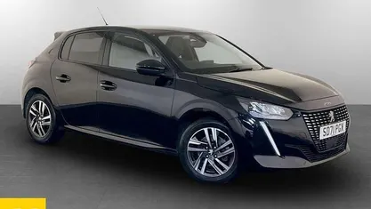 Black Used 2021 Peugeot 208 Allure Premium Hatchback | £12,695 (Fair price)