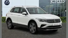White Used 2022 VW Tiguan Elegance SUV | £25,212 (Fair price)