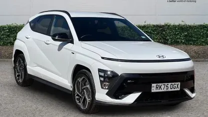 Used Hyundai Kona N Line 129 HP (94 kW) 2025 White SUV