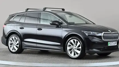 Used Skoda Enyaq iV ecoSuite 150 kW (204 HP) 2023 Black SUV