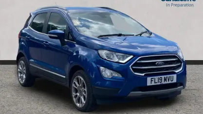 Usado Ford Ecosport Titanium 125 CV (91 kW) 2022 Azul SUV