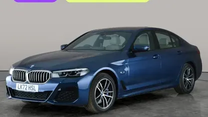 Used BMW 530e M Sport 292 HP (214 kW) 2022 Blue Sedan