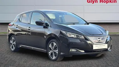 Used Nissan Leaf N-Connecta 160 kW (218 HP) 2021 Black Hatchback