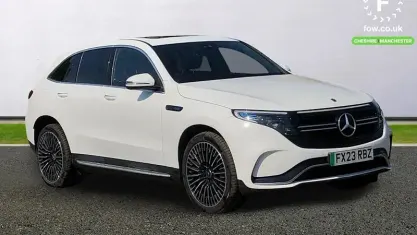 Usado Mercedes EQC400 Active 300 kW (408 CV) 2023 Blanco SUV