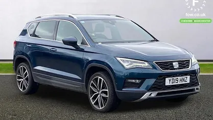 Used Seat Ateca XCELLENCE Lux 150 HP (110 kW) 2019 Blue SUV