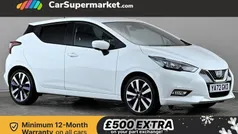 White Used 2022 Nissan Micra Tekna Hatchback | £11,197 (Fair price)