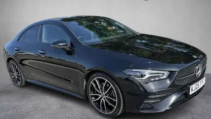 Used Mercedes CLA220 AMG line 190 HP (139 kW) 2025 Black Sedan