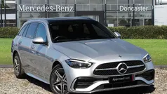 Silver Used 2024 Mercedes C300e AMG Line Premium Plus Estate | £37,995 (Fair price)