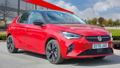 Used Vauxhall Corsa-e Elite 100 kW (136 HP) 2020 Red Hatchback