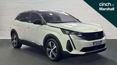 White Used 2021 Peugeot 3008 Premium SUV | £17,438 (Fair price)