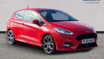 Used Ford Fiesta ST-Line 125 HP (91 kW) 2019 Red Hatchback