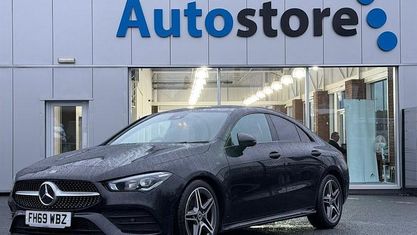 Begagnad Mercedes CLA180 AMG line 136 HK (100 kW) 2022 Sedan